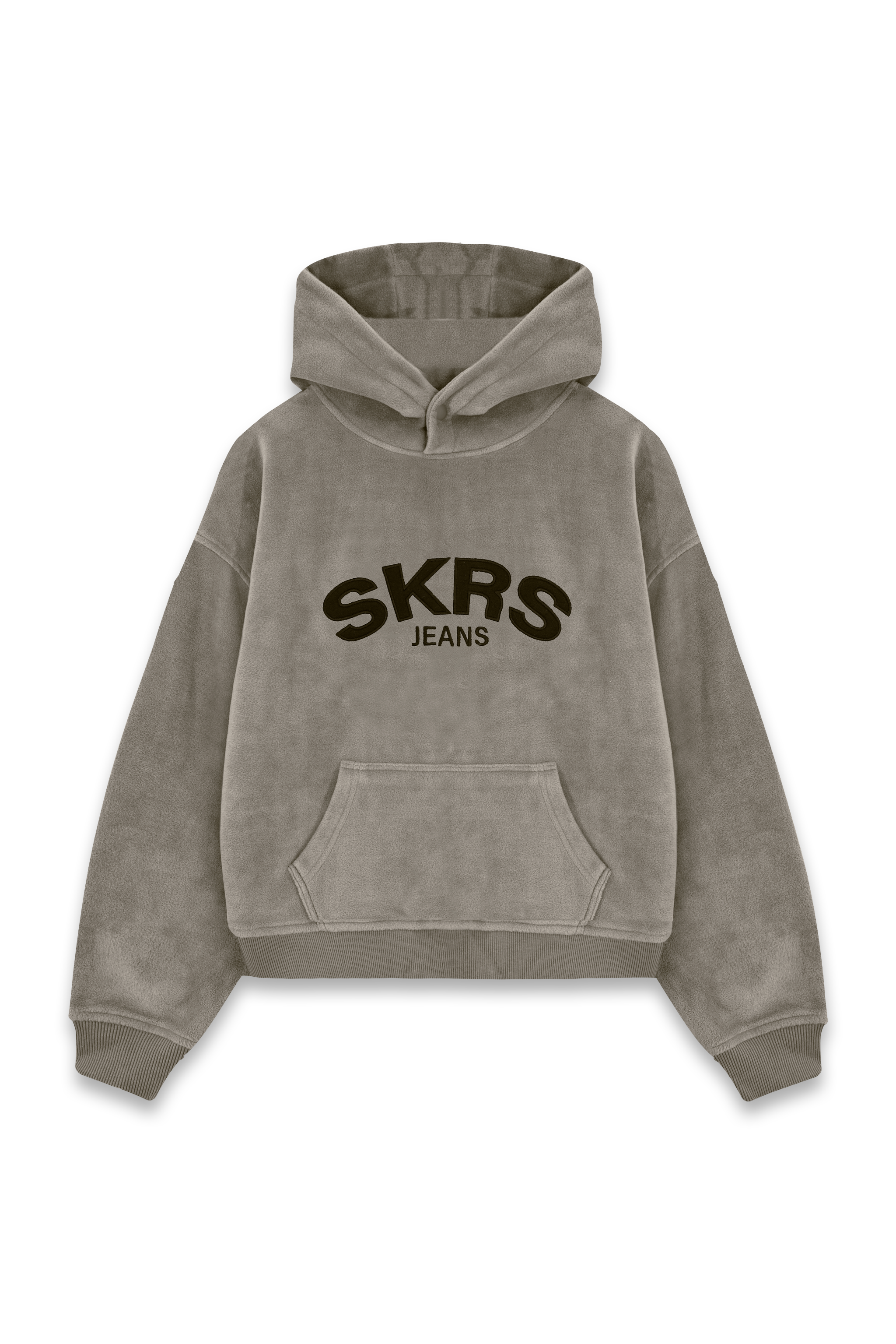 SKRS Fleece Hoodie in Otter